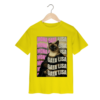 Nome do produto Camiseta Infantil - Gata Lisa