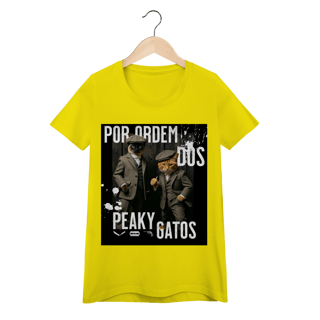 Nome do produto Baby Look - Ordem dos Peaky Gatos