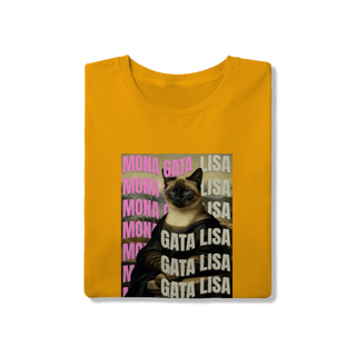 Nome do produto Camiseta Clássica - Gata Lisa