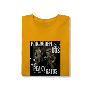 Nome do produto Camiseta Clássica - Ordem dos Peaky Gatos