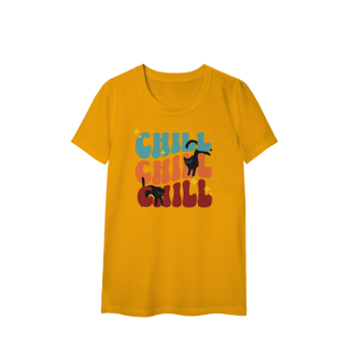 Nome do produto Baby Look - Chill Cats