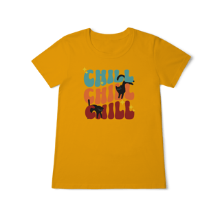 Nome do produto Baby Look - Chill Cats