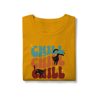 Nome do produto Baby Look - Chill Cats