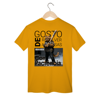 Nome do produto Camiseta Classica - Amarelinho Paciente