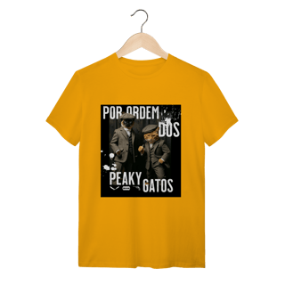 Nome do produto Camiseta Clássica - Ordem dos Peaky Gatos