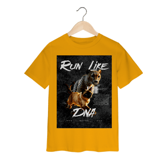 Nome do produto Camiseta Infantil - Run Like DNA