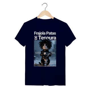 Nome do produto Camiseta clássica - Frajola mãos de Tesoura