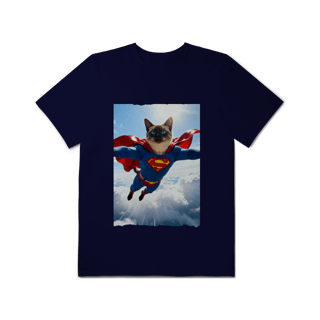 Nome do produto Camiseta Plus Size - Super Cat