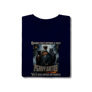 Nome do produto Camiseta Clássica - Peaky Gatos