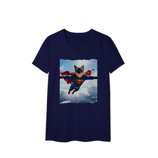 Nome do produto Baby Look - Super Cat