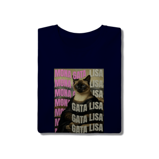 Nome do produto Camiseta Clássica - Gata Lisa