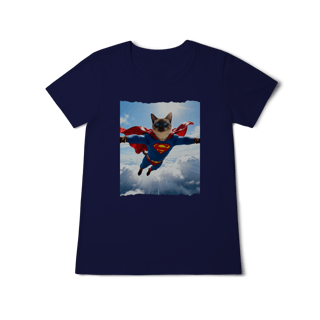 Nome do produto Baby Look - Super Cat