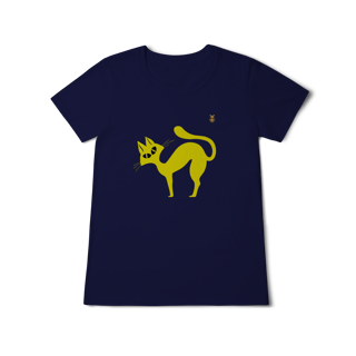 Nome do produto Baby Look - Gato Curioso