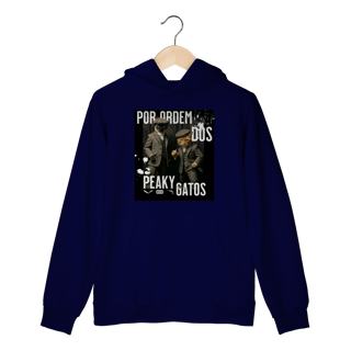 Nome do produto Moletom com Bolso - Ordem dos Peaky Gatos