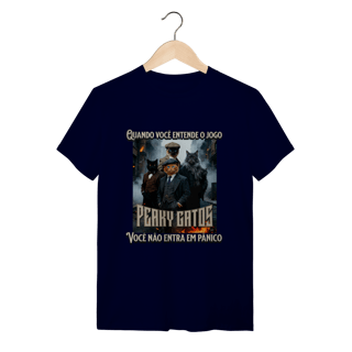 Nome do produto Camiseta Clássica - Peaky Gatos