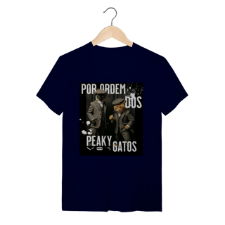 Nome do produto Camiseta Clássica - Ordem dos Peaky Gatos