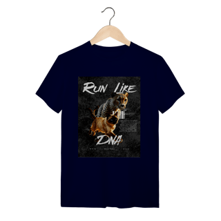 Nome do produto Camiseta Clássica - Run Like DNA