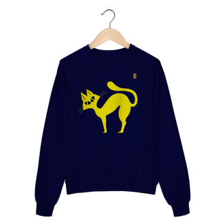 Nome do produto Moletom Gato Curioso