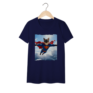 Nome do produto Baby Look - Super Cat