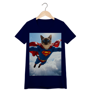 Nome do produto Baby Look - Super Cat