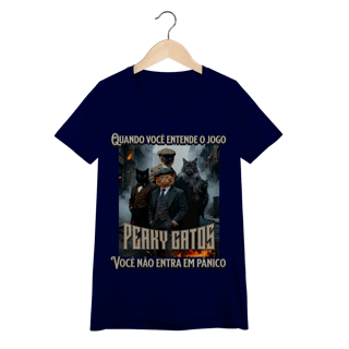 Nome do produto Baby Look - Peaky Gatos