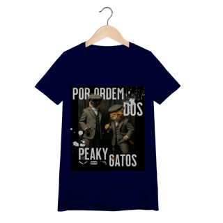 Nome do produto Baby Look - Ordem dos Peaky Gatos