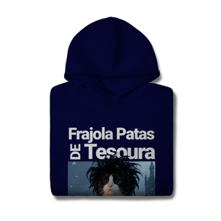 Nome do produto Moletom com Bolso - Frajola Mãos de Tesoura