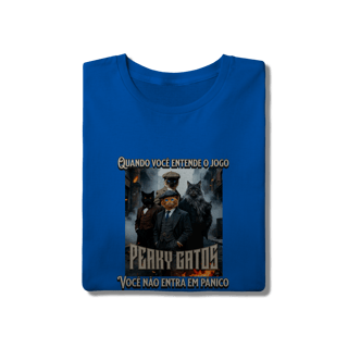 Nome do produto Camiseta Clássica - Peaky Gatos