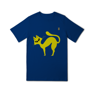 Nome do produto Camiseta infantil Gato Curioso