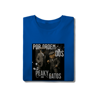 Nome do produto Camiseta Clássica - Ordem dos Peaky Gatos