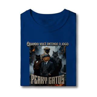 Nome do produto Camiseta Infantil - Peaky Gatos