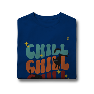 Nome do produto Camiseta Infantil Chill Cats 
