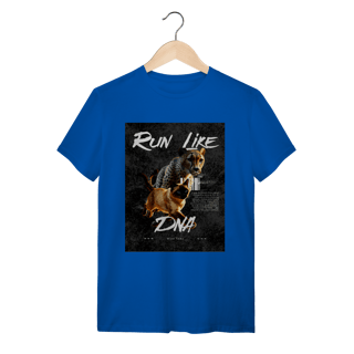 Nome do produto Camiseta Clássica - Run Like DNA