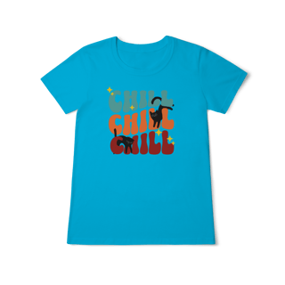 Nome do produto Baby Look - Chill Cats