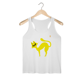 Regata Fem Gato Curioso