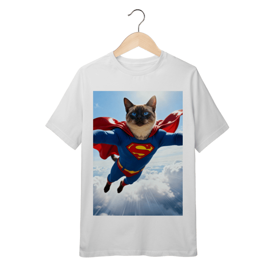 Camiseta Infantil - Super Cat