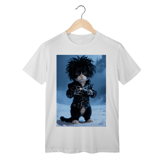 Camiseta - Frajola Mãos de Tesoura