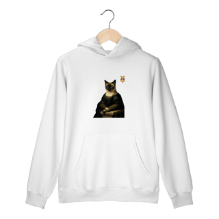 Moletom com Bolso - Gata Lisa