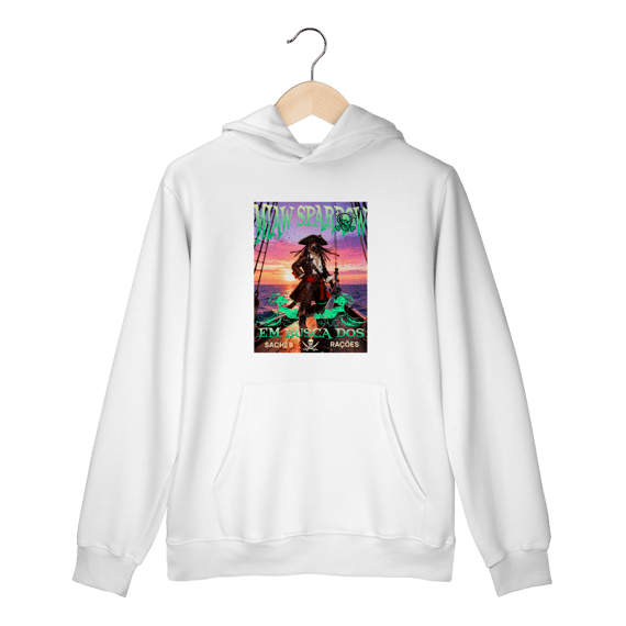 Moletom com Bolso - Miaw Sparrow