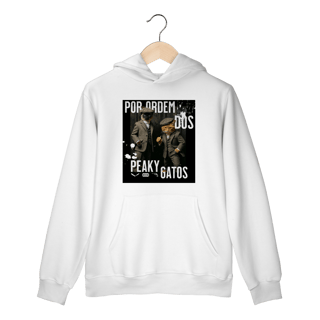 Moletom com Bolso - Ordem dos Peaky Gatos