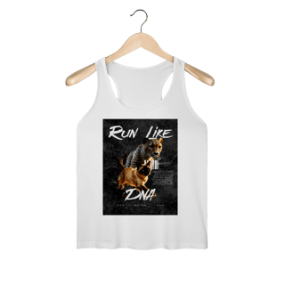 Nome do produto Regata Feminina - Run Like DNA