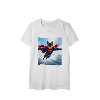 Nome do produto Baby Look - Super Cat