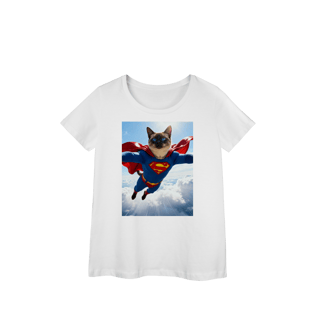Nome do produto Baby look - Super Cat