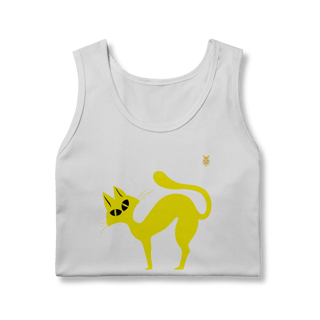 Nome do produto Regata Masculina Gato Curioso