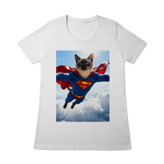 Nome do produto Baby Look - Super Cat