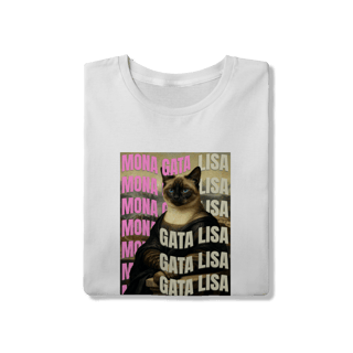 Nome do produto Camiseta Clássica - Gata Lisa