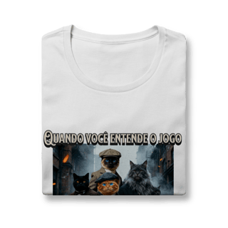 Nome do produto Baby Look - Peaky Gatos