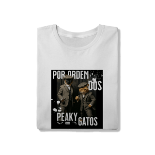 Nome do produto Camiseta Clássica - Ordem dos Peaky Gatos