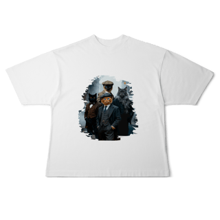 Nome do produto Camiseta Oversizad Peaky Cats