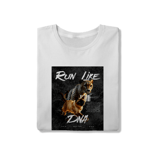 Nome do produto Camiseta Clássica - Run Like DNA